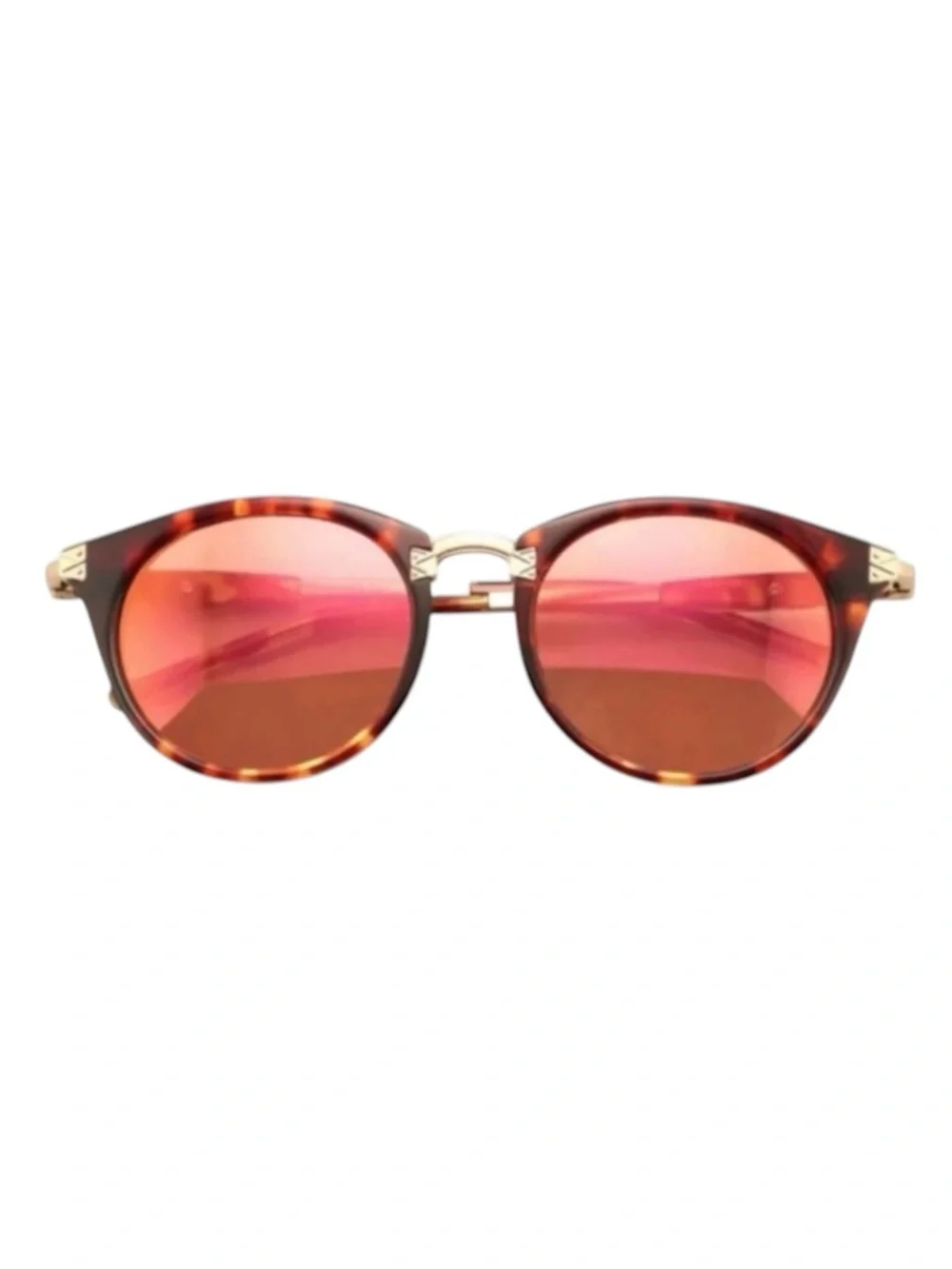 Wildfox Tokyo Sunglasses Tortoise Pink Mirror Lens NWT UV Protection
